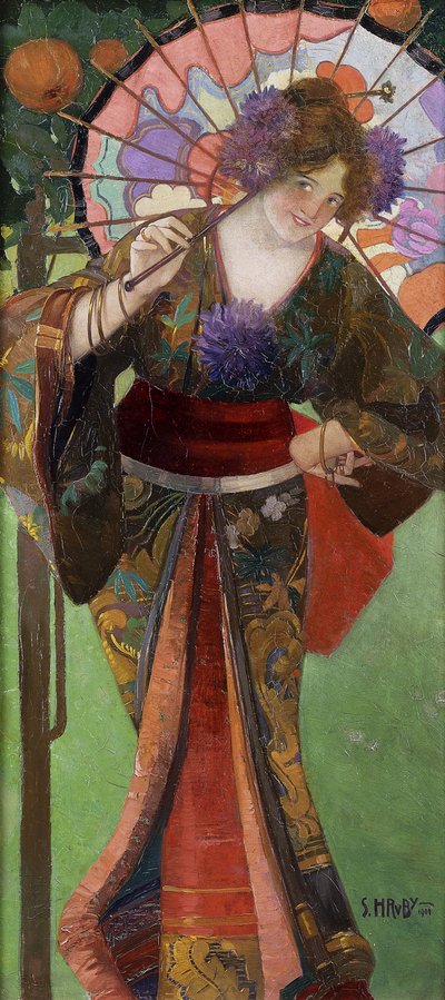 芸者 作： Sergius Hruby