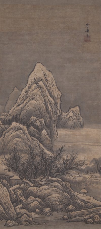 冬の風景 作： Sesshû Tôyô