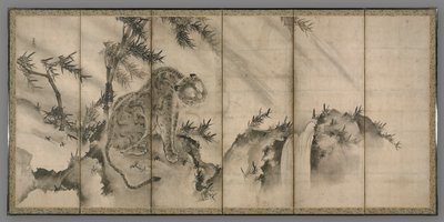 タイガー、1500年代。 作： Sesson Shkei
