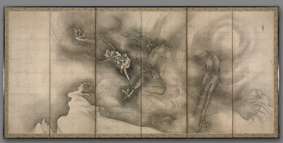 龍と虎 作： Sesson Shukei
