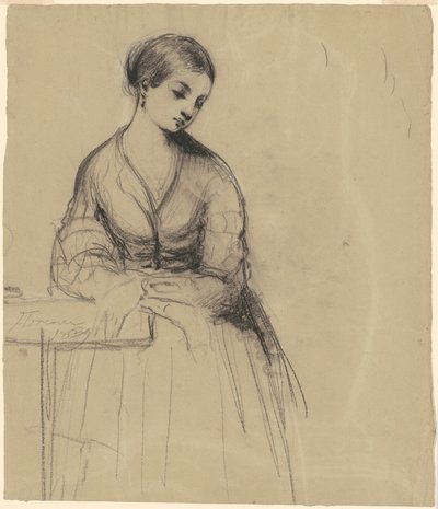 若い女性、フィレンツェ [直訳] 作： Seth Wells Cheney
