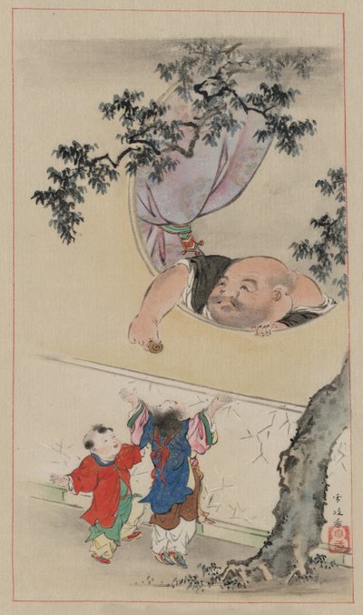 布袋、1878 作： Settei Hasegawa