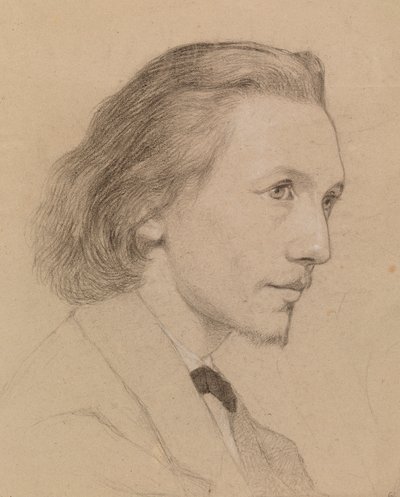 男の肖像 作： Severin Falkman