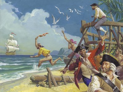 アンソン提督の世界一周航海（1740年 作： セヴェリーノ・バラルディ