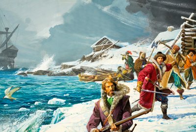 ロシアを発見した男、リチャード・チャンセラー 作： セヴェリーノ・バラルディ
