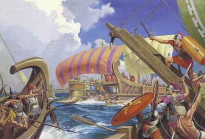 海で戦った軍隊 作： セヴェリーノ・バラルディ