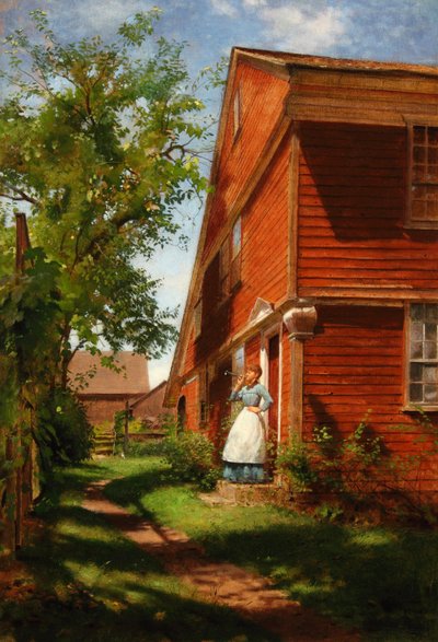 ディナータイム 1880 （油彩・キャンバス） 作： Seymour Joseph Guy