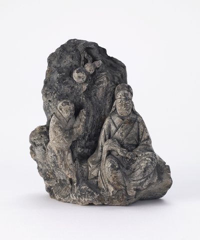 小さくて薄いadze（ペン）紀元前12-11世紀（ヒスイ） 作： Shang Dynasty Chinese School