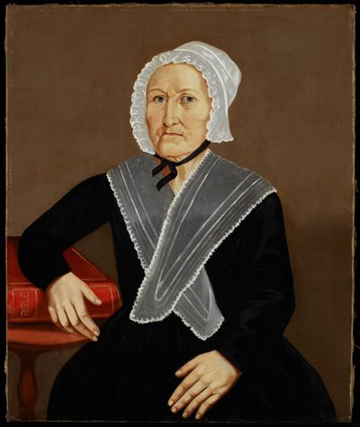 ハリエットブラウンの肖像、1845年 作： Sheldon Peck
