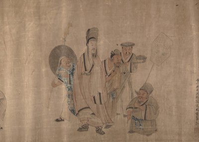 人物画、19世紀半ば。 作： Shen Zhenlin