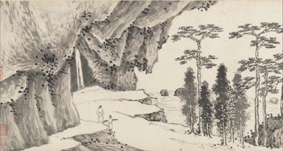 ジョイントランドスケープ、ca。 1509および1546。 作： Shen Zhou