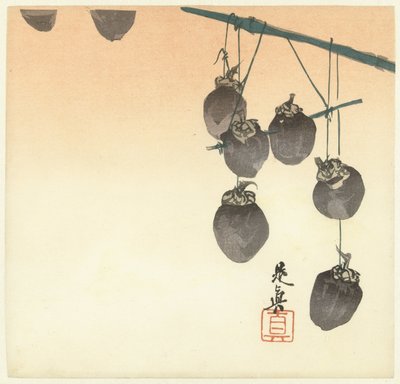 干し柿 作： Shibata Zeshin