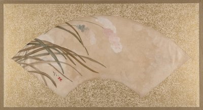 花と葉、19世紀後半。 作： Shibata Zeshin