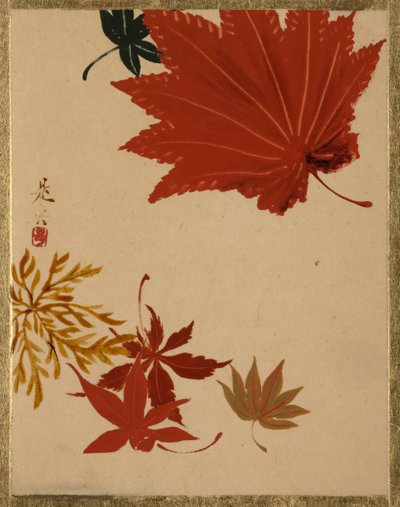 楓葉。 作： Shibata Zeshin