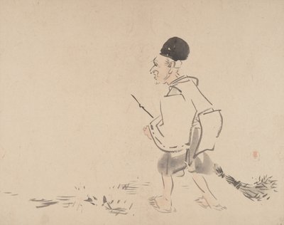 絵画、19世紀。 作： Shibata Zeshin