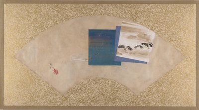 19世紀後半の3つの風景。 作： Shibata Zeshin