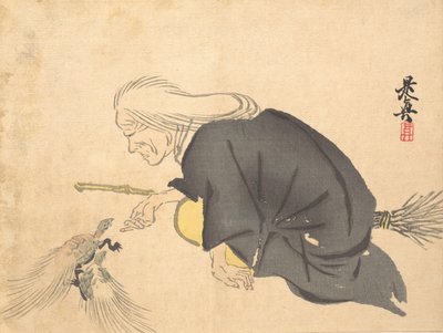 ウバ、カリフォルニア州。 1860年頃。 1860年。 作： Shibata Zeshin