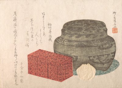 火入れとティーボックス、19世紀., 19世紀. 作： Shinsai