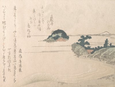 亀の島と藤山 19世紀., 19世紀. 作： Shinsai
