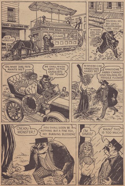 「絶望的なデズモンド」、漫画ストリップ、c1955。 作： Shirley Markham
