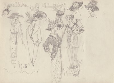 歴史的な衣装、c1950。 作： Shirley Markham