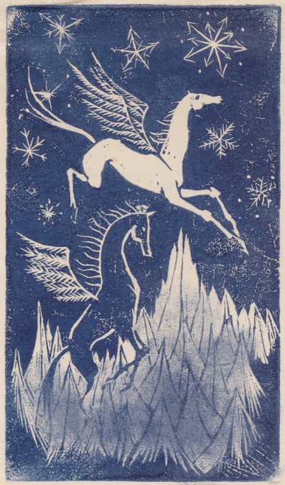 ペガサス、1950年頃。 作： Shirley Markham