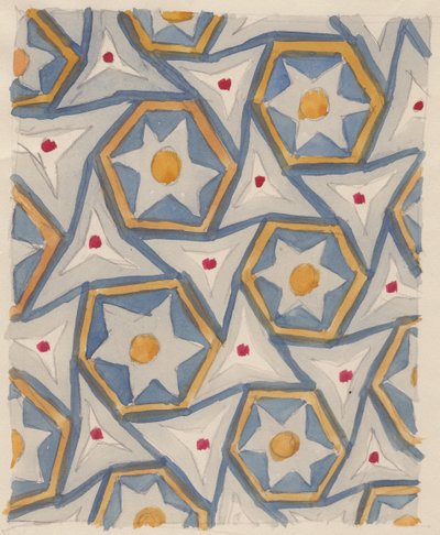 「ペルシャのデザイン」、c1950。 作： Shirley Markham