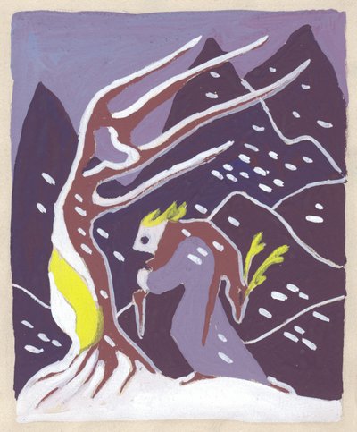 冬の研究、c1950。 作： Shirley Markham