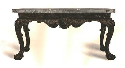 スカリオラトップのステンドウッドテーブル、1906 作： Shirley Charles Llewellyn Slocombe