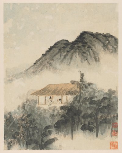 秦淮河の回想 作： Shitao