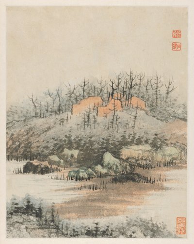秦淮河の回想 作： Shitao