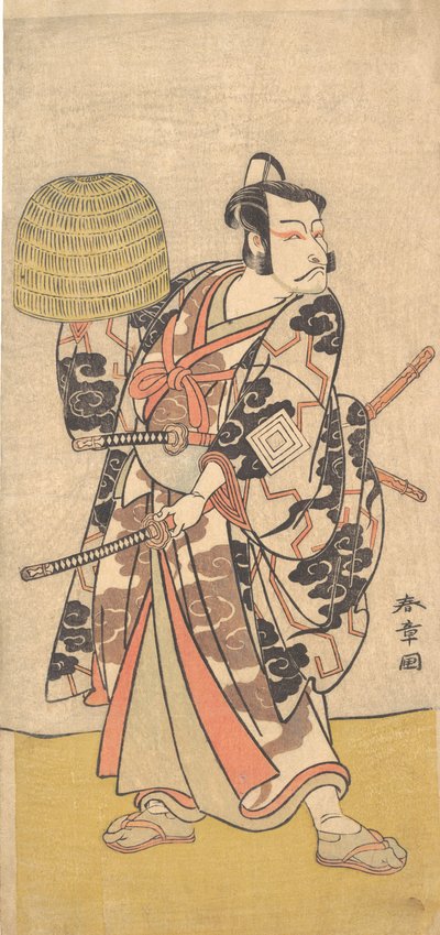 歌舞伎 あｃとｒ 市川 団ジュロ Ｖ、 １７７４。 作： Shunsho