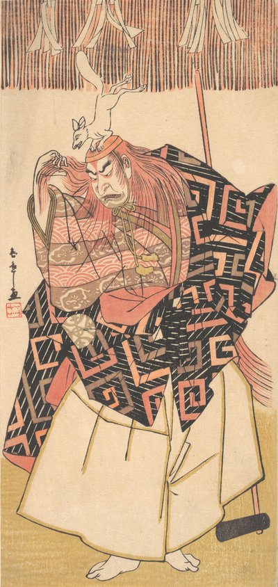 中村 中剃 位、 か。 １７８０。 作： Shunsho