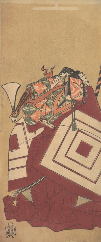 五代目市川團十郎 瀧口木曽 1770年12月 作： Shunsho