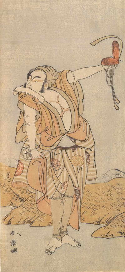 二代目中村十三のやつ、1773年か 作： Shunsho