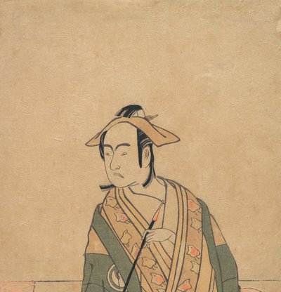 三代目 蘇我十郎役 沢村宗十郎 1779年。 作： Shunsho