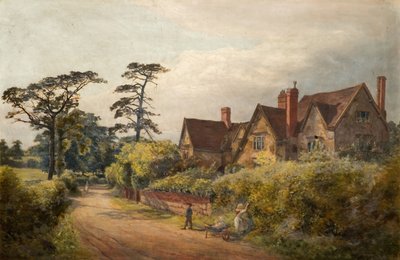 テナル オールド ホール、1879 年。バーミンガム。 作： Sidney Currie