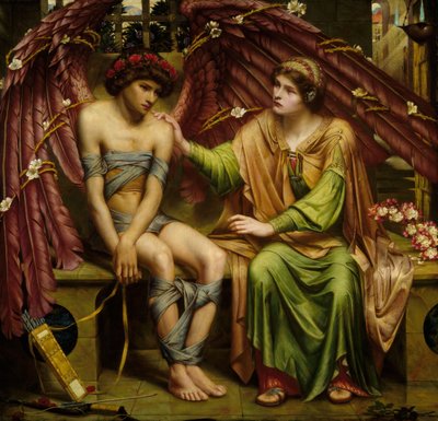 ボンデージで愛を慰める希望、1901年。 作： Sidney Harold Meteyard