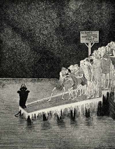 スティクスの銀行 作： Sidney Herbert Sime