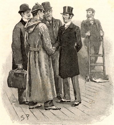 シャーロック・ホームズの冒険 作： Sidney Paget