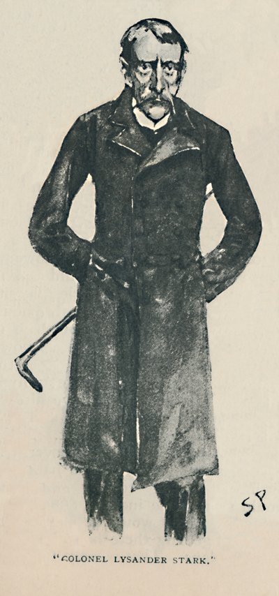 ライサンダースターク大佐、1892年 作： Sidney Paget