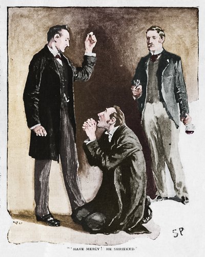 どうかご慈悲を！彼は叫んだ、1892 作： Sidney Paget