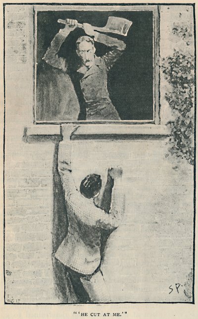 彼は私で切りました、1892 作： Sidney Paget