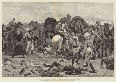 3月22日、スーダンでの戦争、マクニールのゼレバでの戦い 作： Sidney Paget