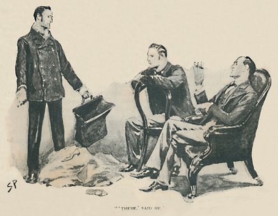 そこで、彼は言った、1892 作： Sidney Paget
