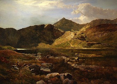 Cader Idris（油彩・キャンバス） 作： Sidney Richard Percy