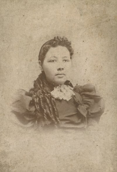 1880～1917年、身元不明のヴァス家メンバーの内閣カード。 作： Sidney Rufus Alley