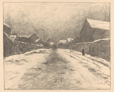 雪道 作： Siebe Johannes ten Cate