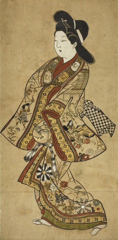 17世紀のビューティーウォーキング 作： Sigimura Jihei