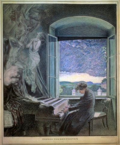 天才音楽家としてのベートーヴェンの寓話 作： Sigmund Walter Hampel